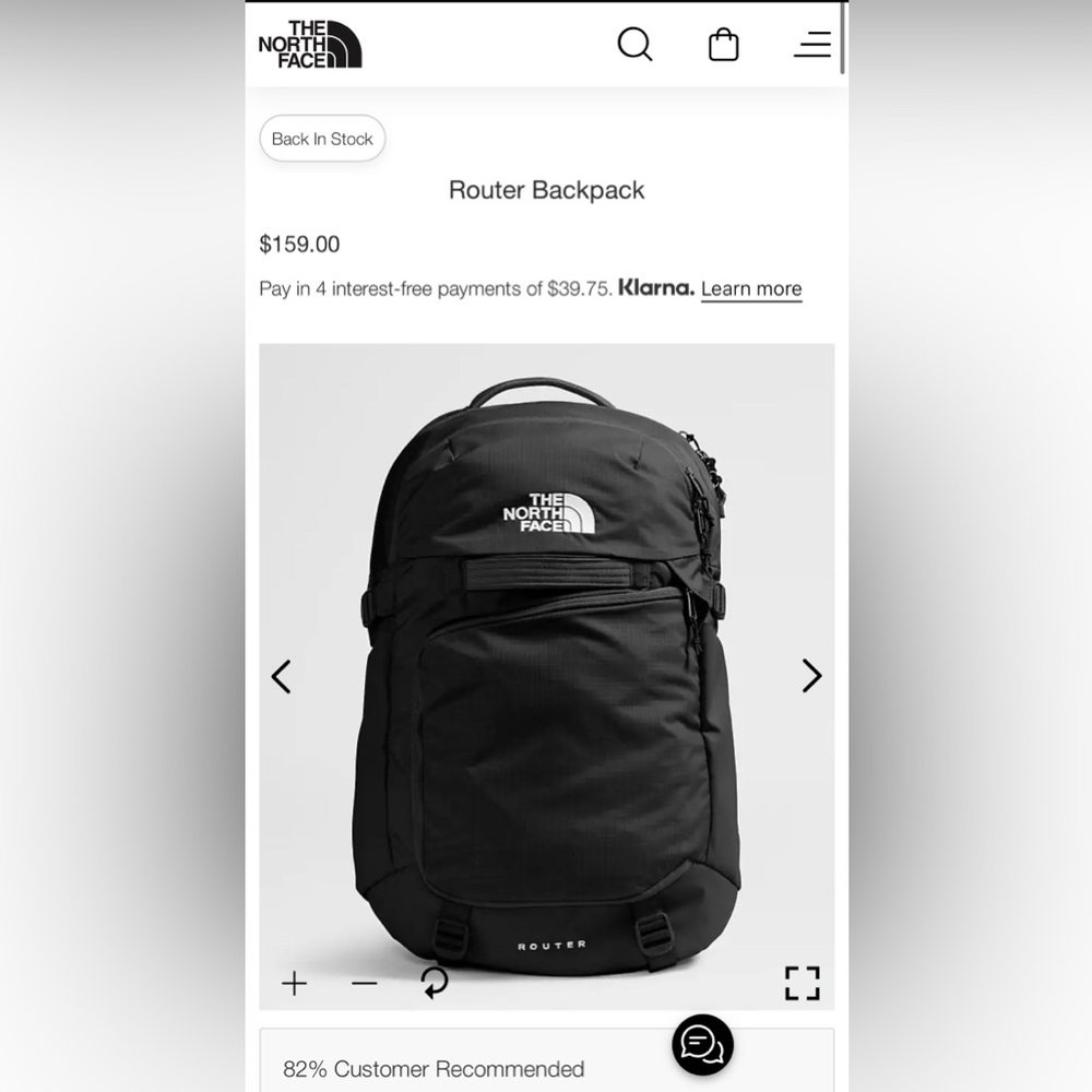 The North Face Router backpack